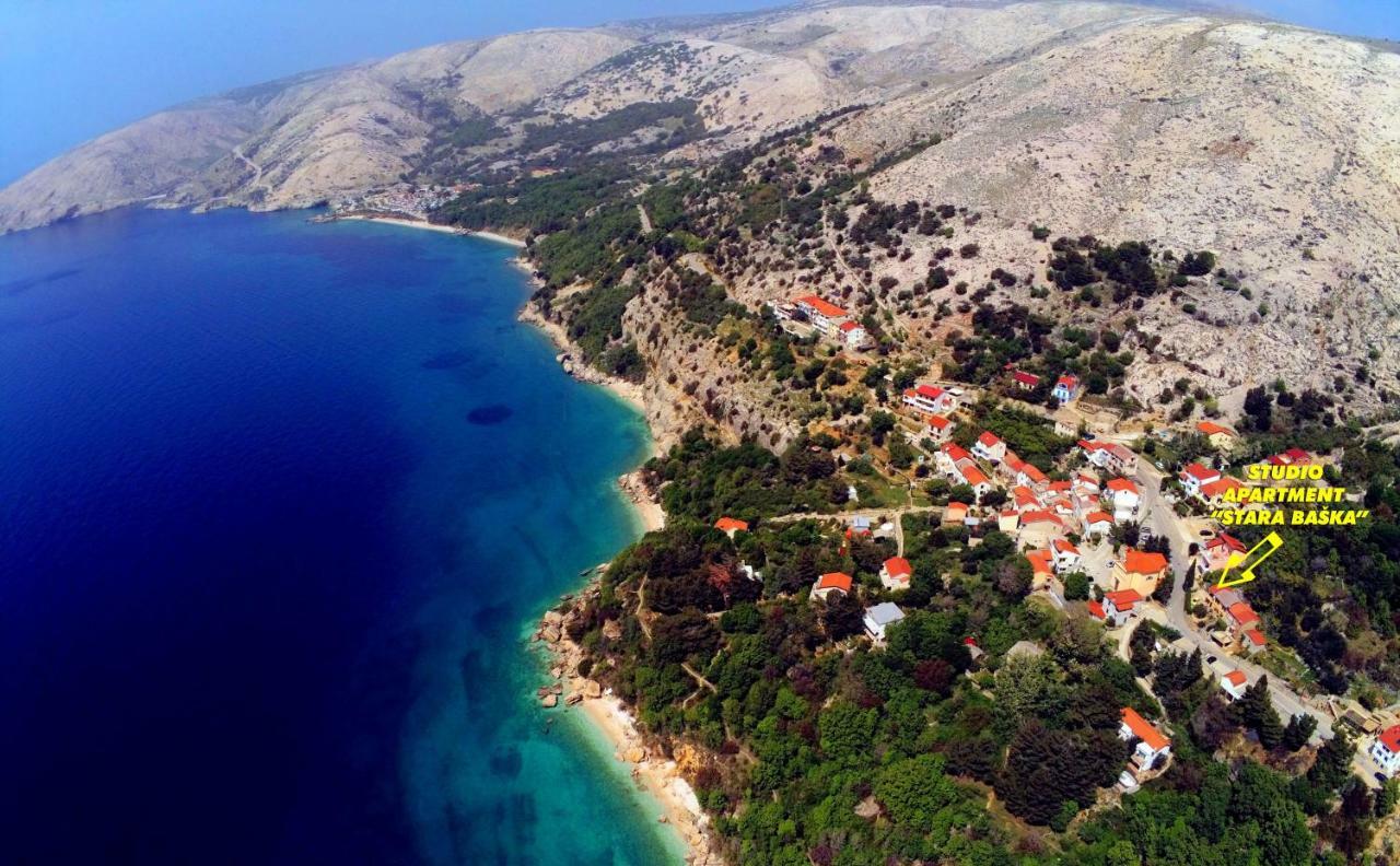 Studio Apartman Stara Baška Εξωτερικό φωτογραφία